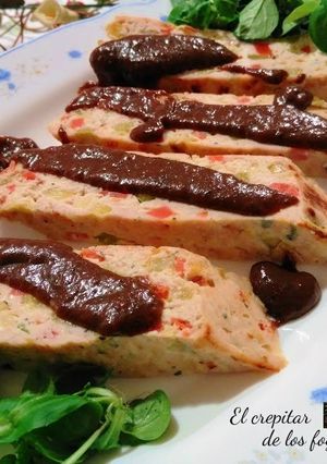 Una foto de Terrina de pavo con crema de ciruelas