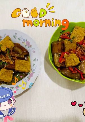Foto resep Terong Tempe balita & versi pedas