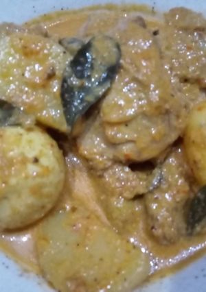 Foto resep Gulai Ayam Daun Kari