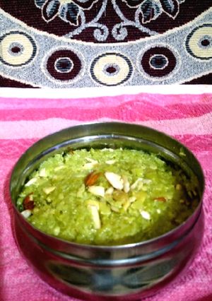 દૂધીનો હલવો (Bottle Gourd Halwa Recipe In Gujarati) રેસીપી મુખ્ય ફોટો