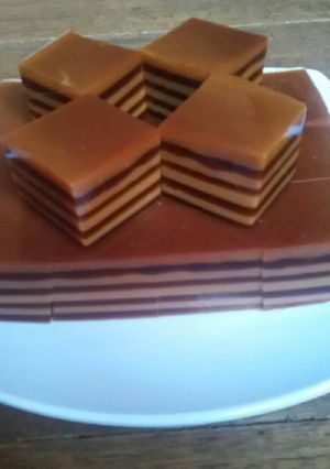 Foto resep Puding Lapis Gula Merah