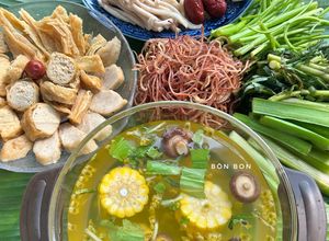 Hình của món Lẩu Chanh Dây Đãi Tiệc Chay 🌱.