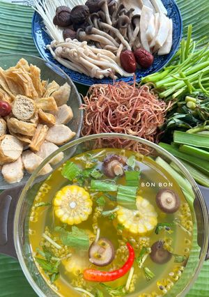 Hình của món Lẩu Chanh Dây Đãi Tiệc Chay 🌱.
