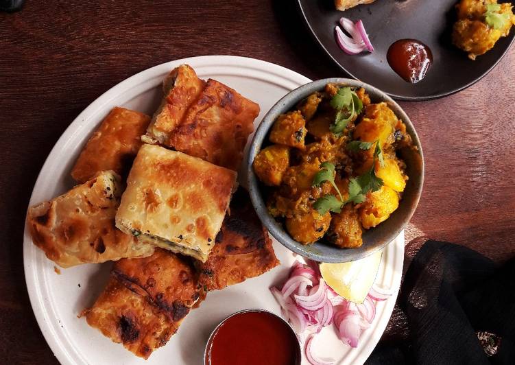 Potato curry in mughlai style