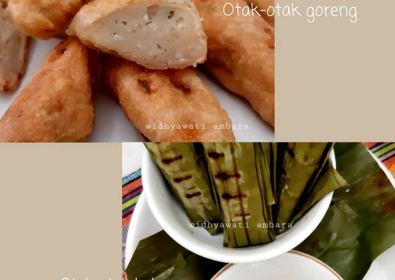 Otak-otak Ikan Tenggiri (goreng dan bakar)