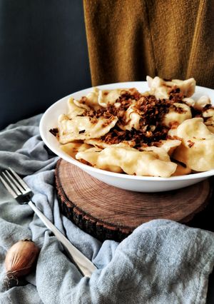 Zdjęcie przepisu Pierogi ruskie.