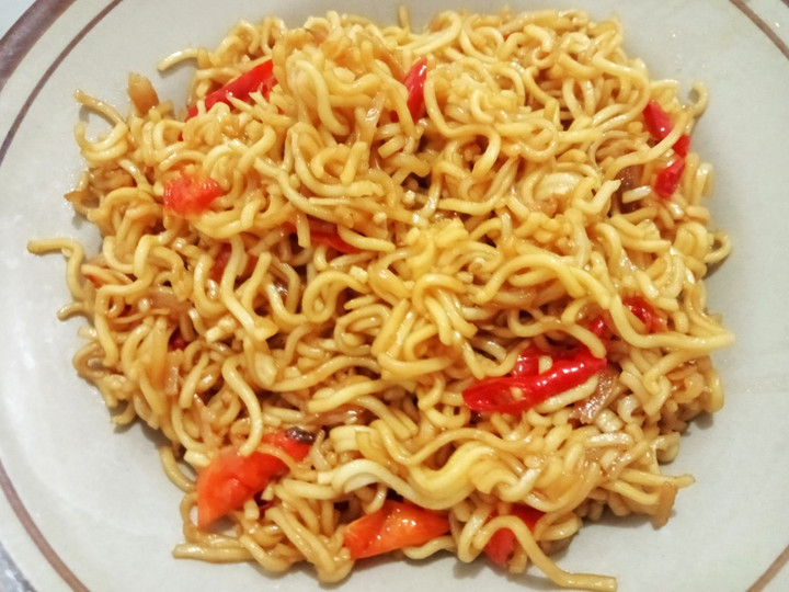 Cara Gampang Membuat Mi goreng Jawa pedes, Enak Banget