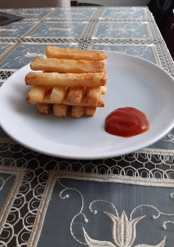 Una foto de Papas a la francesa crujientes