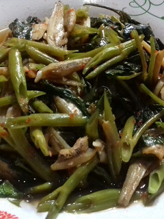 Foto resep Tumis kangkung teri kecap