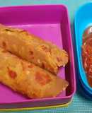 Avocado Paratha With Paneer Topping & Indian Pickles (Children's Favorite For Tiffin)