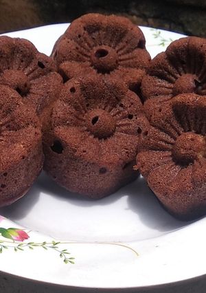 Foto resep Bolu pisang + coklat kukus