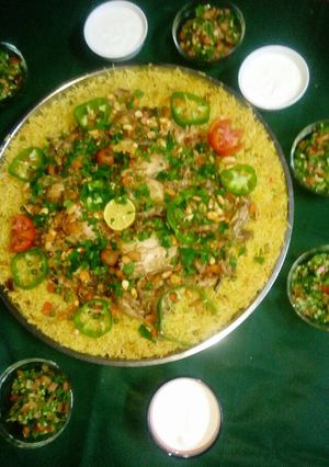 صورة لوصفة اوزي دجاج