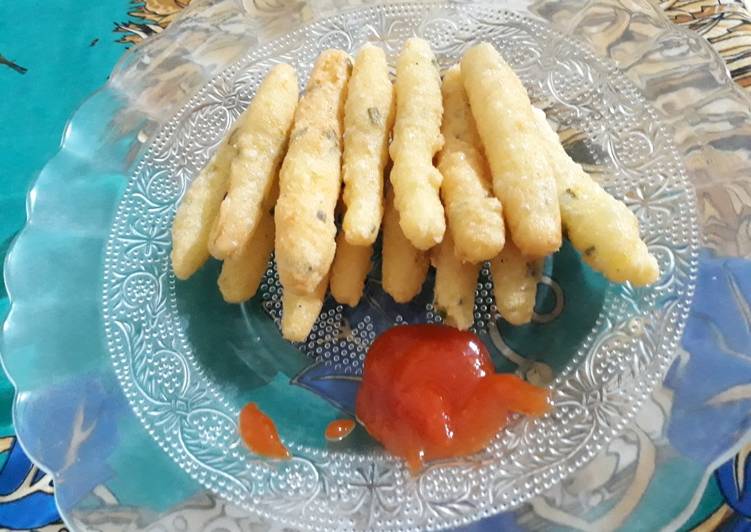 Camilan Kentang KeWang (Keju Bawang) #KejuBawang