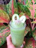 Mango Smoothie with Chili Salt