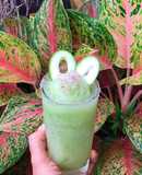 Mango Smoothie with Chili Salt