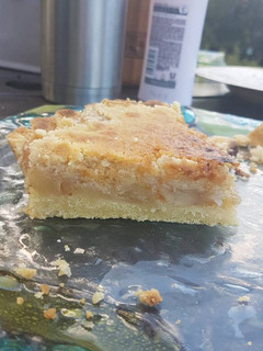 Una foto de Tarta de manzana con crumble