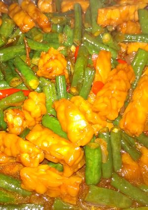 Foto resep Tumis Kacang Panjang Tempe