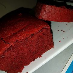 A picture of Red velvet cake.