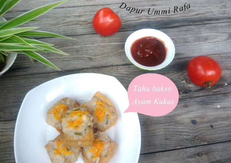 Tahu Bakso Ayam Kukus