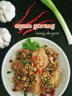 Foto resep Ayam Goreng Bawang (cabe garam)