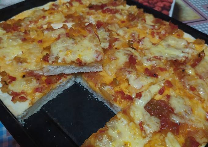 Pizza Casera Receta de Romi- Cookpad