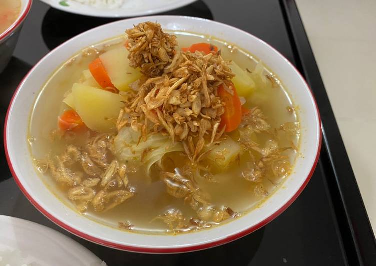 Resep Simple Soup (Sup Sayuran) yang Menggugah Selera