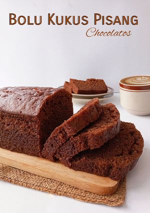 Foto resep Bolu Kukus Pisang Chocolatos 2 Telur Simpel Lembut