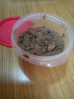 Una foto de Salsa de morcilla