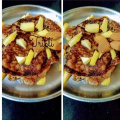 A picture of Mango cheela.