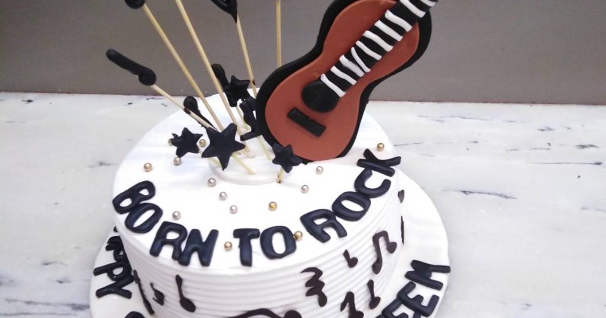 Music Theme Cake - CakeCentral.com