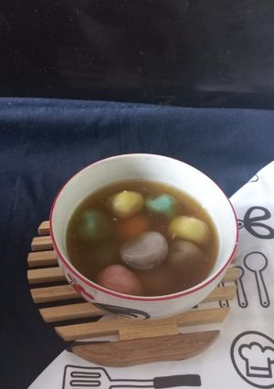 Foto resep 42.2. Wedang Ronde Unicorn