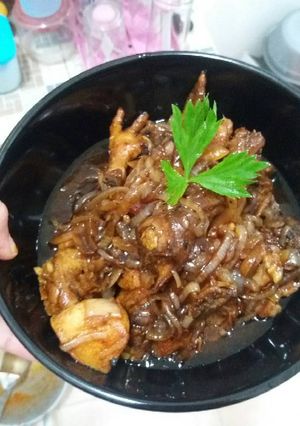 Foto resep Ayam saos lada hitam