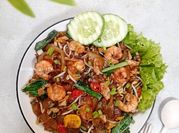Gambar mie tiaw goreng basah