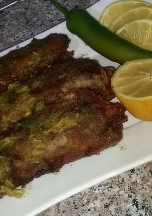 صورة لوصفة سمك مقلي