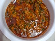 A picture of methi chicken