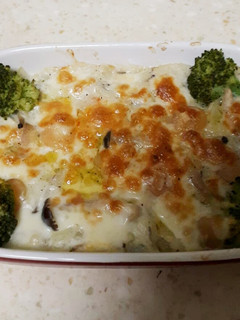 簡單焗烤培根飯 的食譜成品照片
