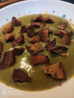 Una foto de Puré de verduras