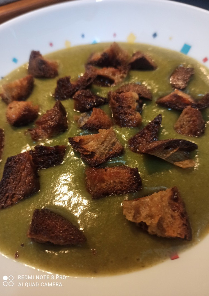 Una foto de Puré de verduras