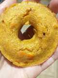 Donas integrales de mandarina al horno