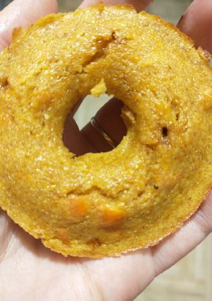 Una foto de Donas integrales de mandarina al horno
