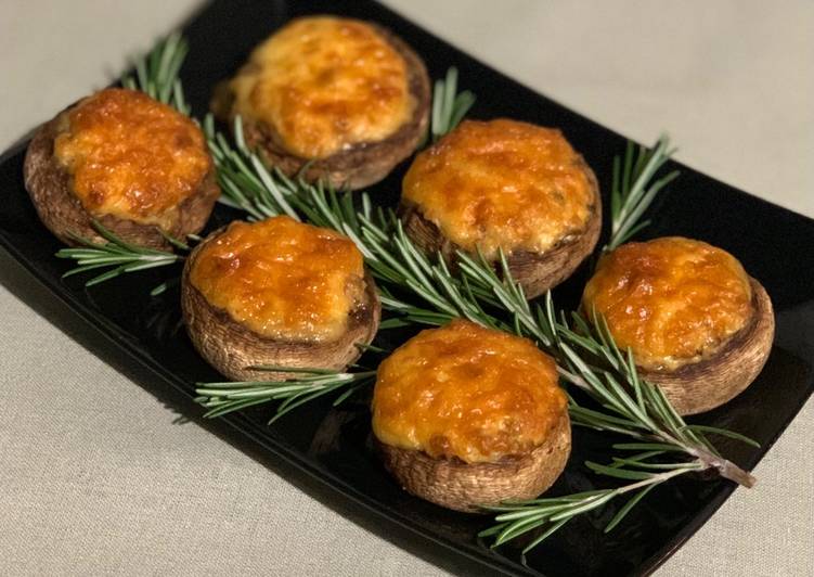 Фаршированные шампиньоны