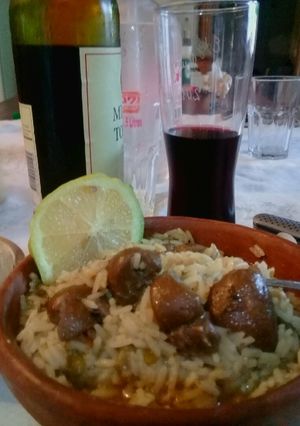 Una foto de Riñones al vino