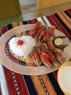 عکسی از دستور غذای بادمجانی بی روغن