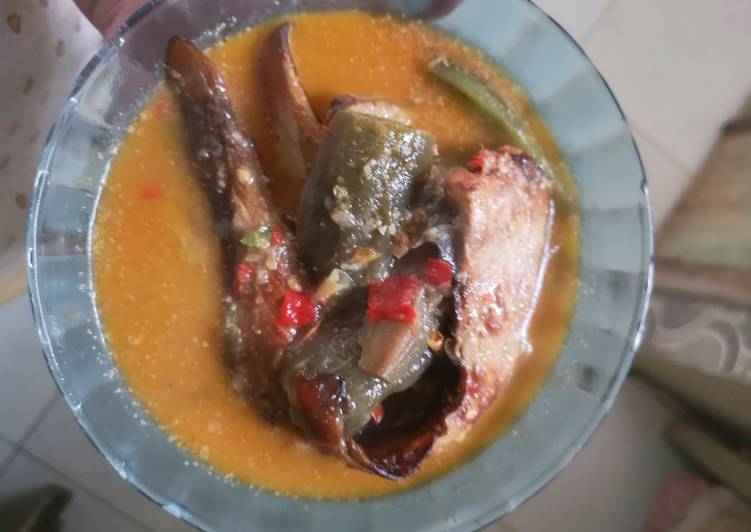 Mangut Terong Ikan Pari