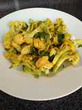 Coliflor salteado