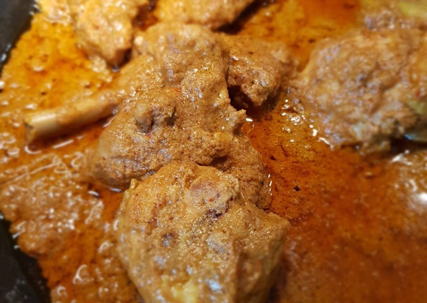 Rendang Ayam Warisan Daerah (dengan ayam Organic)