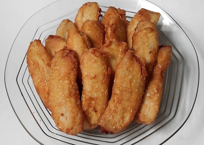 Cara Buat Pisang Goreng Santan Wijen Bunda Pasti Bisa