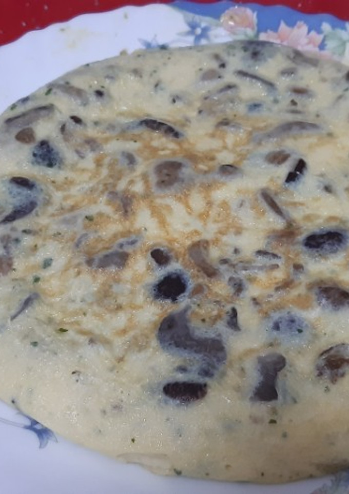 Una foto de Tortilla de setas variadas