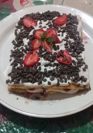 Una foto de Postre Navideño