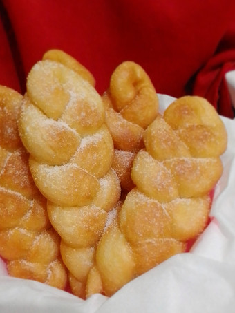 Resep Donat kepang korea (korean twisted doughnut), Menggugah Selera